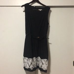 New York and Company Black Tea Party Dress